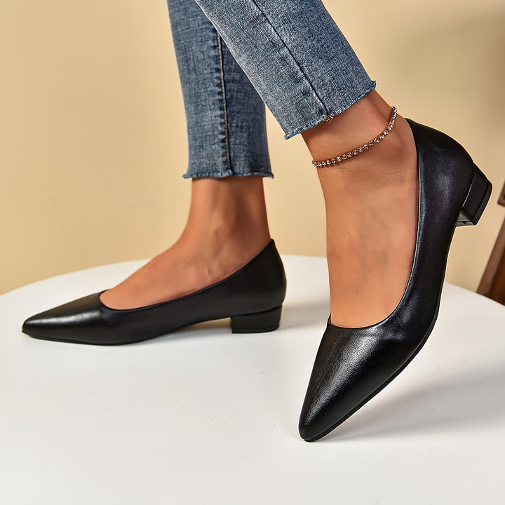 Classic Pointed Toe Flats