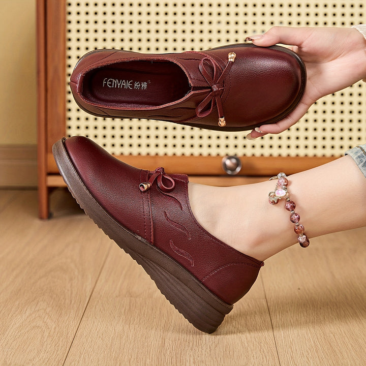 Soft Sole Comfortable Casual Shoes with Bow