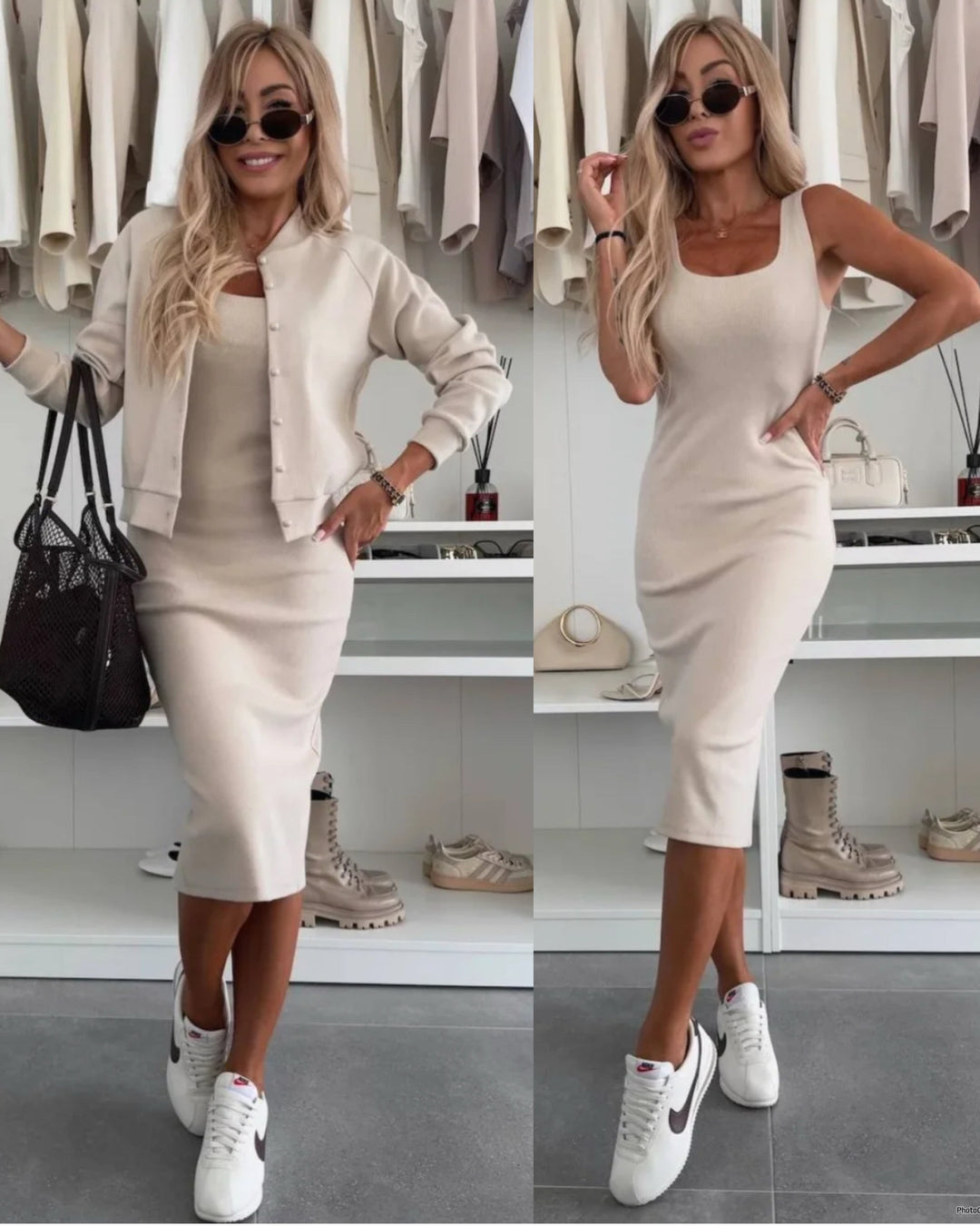 Summer Knitted Two-piece