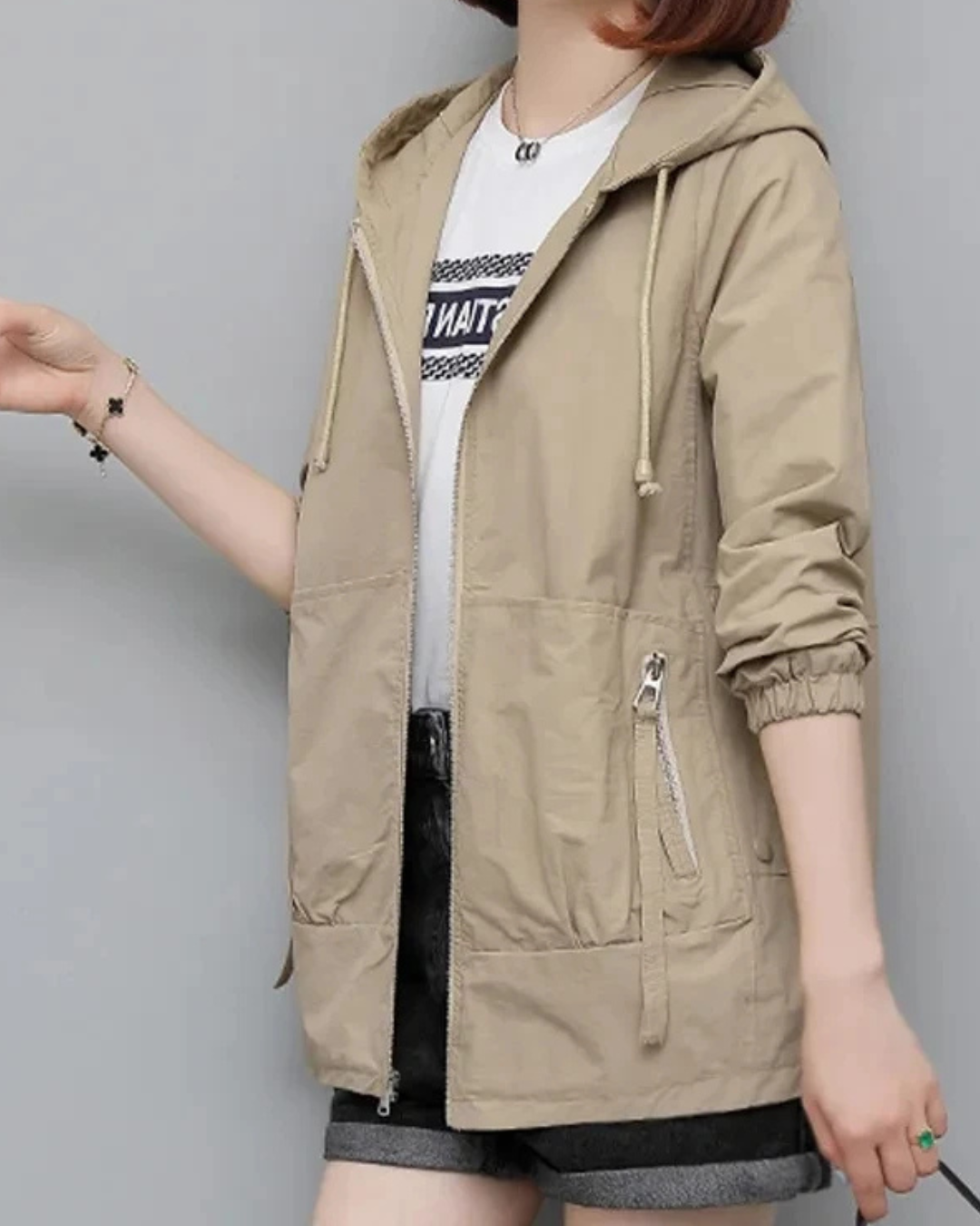 Casual Hooded Windbreaker