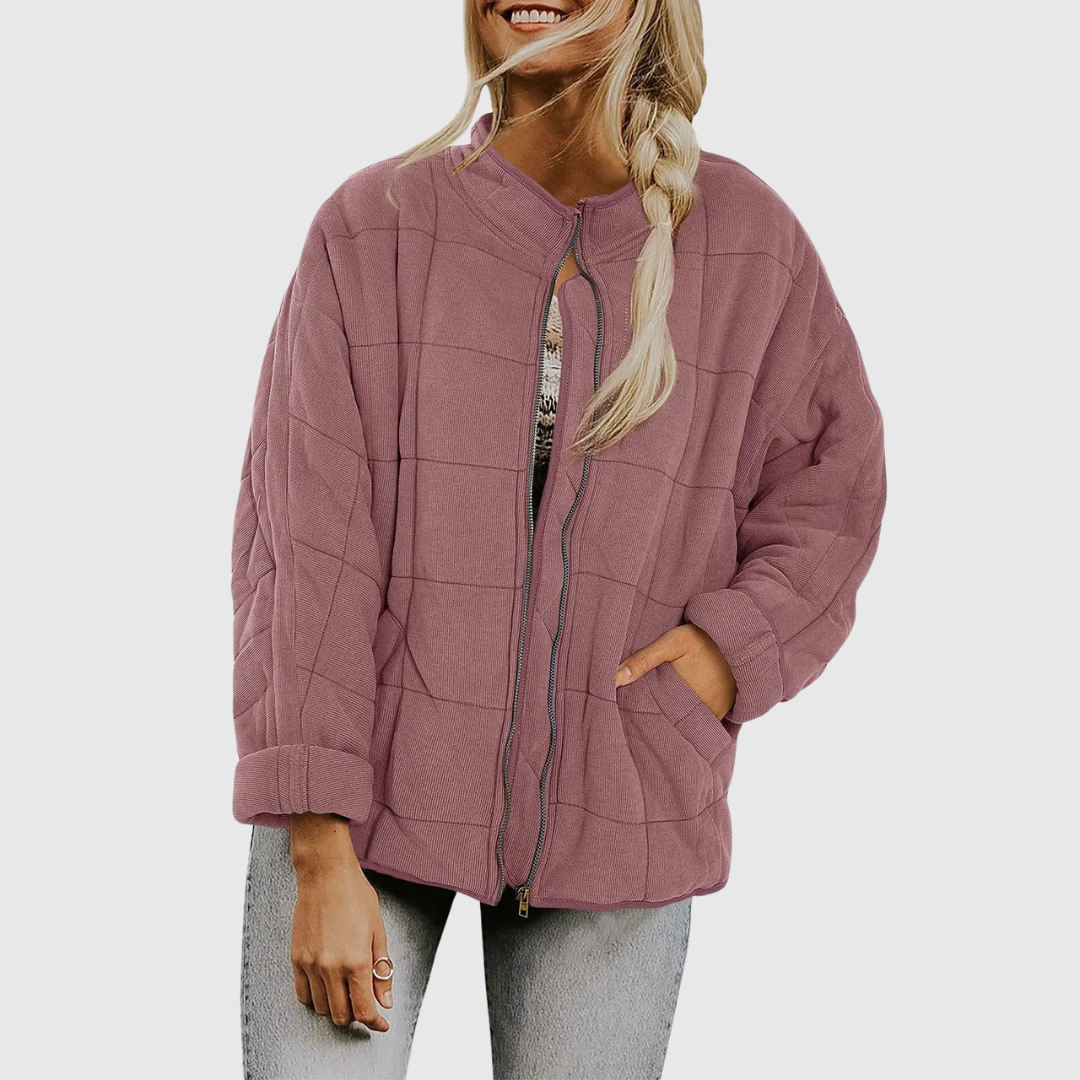 Zip Quilted Jacket