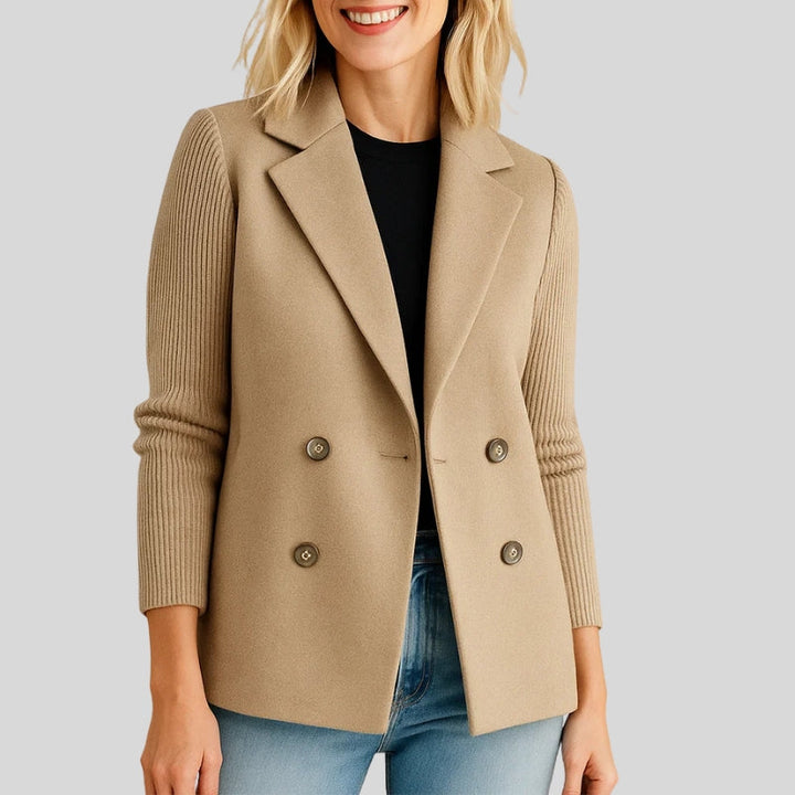 Double Breasted Blazer Coat