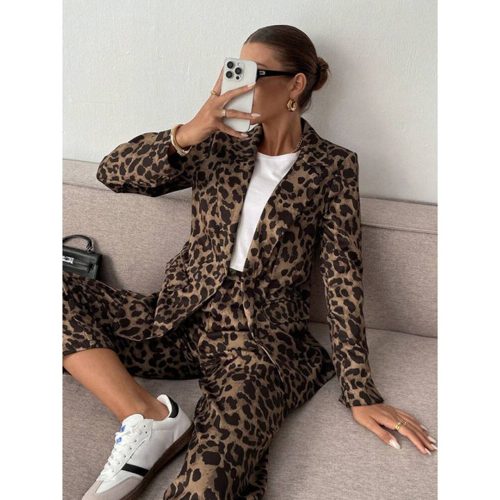 Leopard Two-piece Set