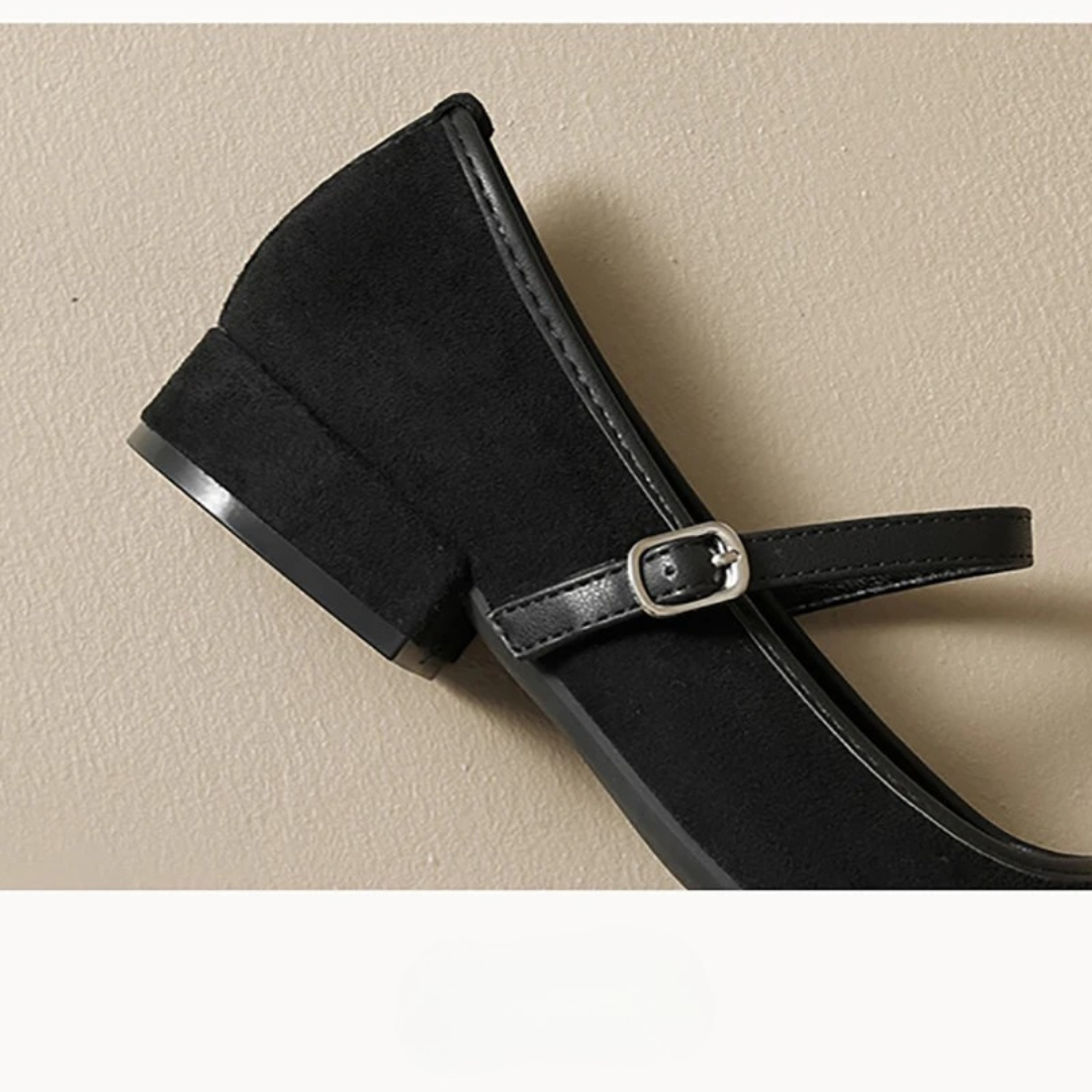 Low Heel Wide Fit Shoes