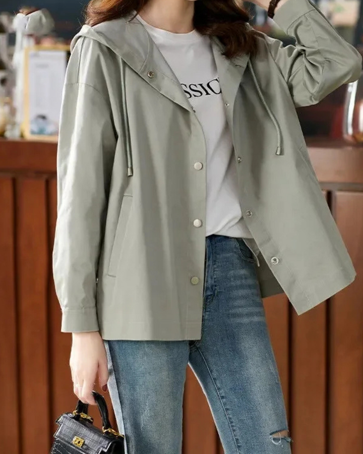 Lined Women's Trench Coat
