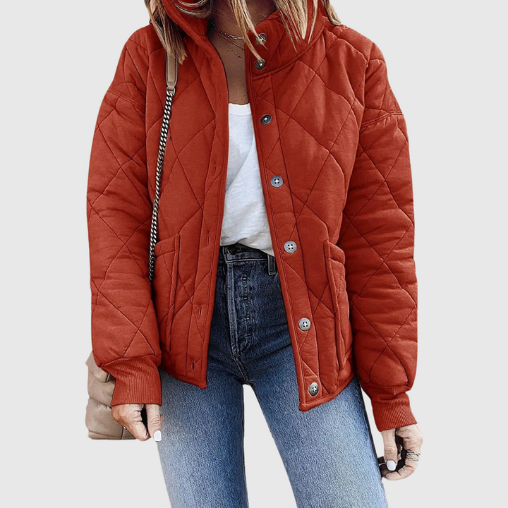 Quilted Button Summer Jacket