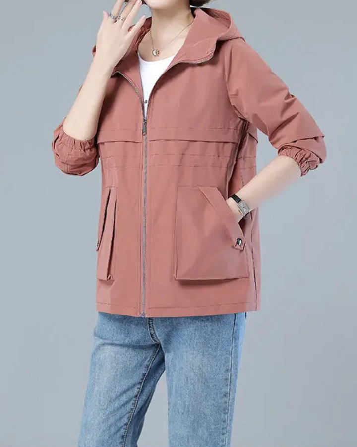 Loose Zipper Lightweight Jacket