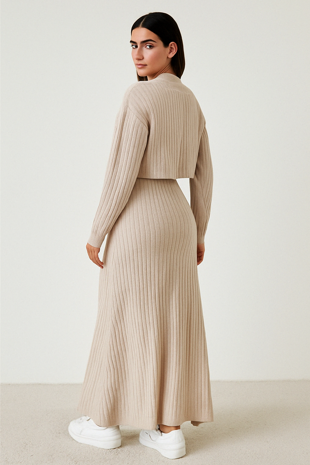 Knitted Two-piece Set