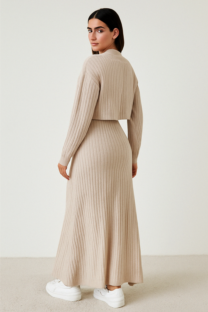 Knitted Two-piece Set