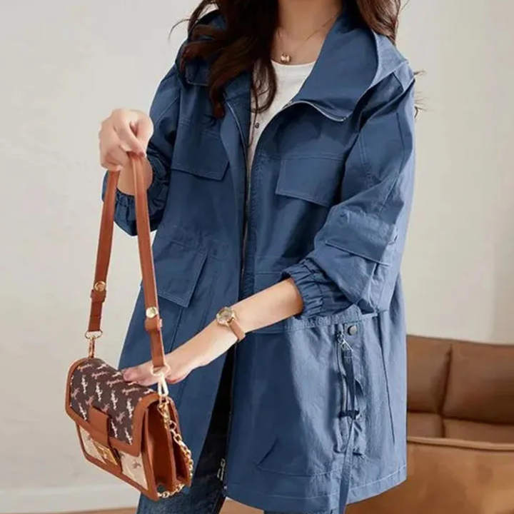 Women's Mid-length Trench Coat