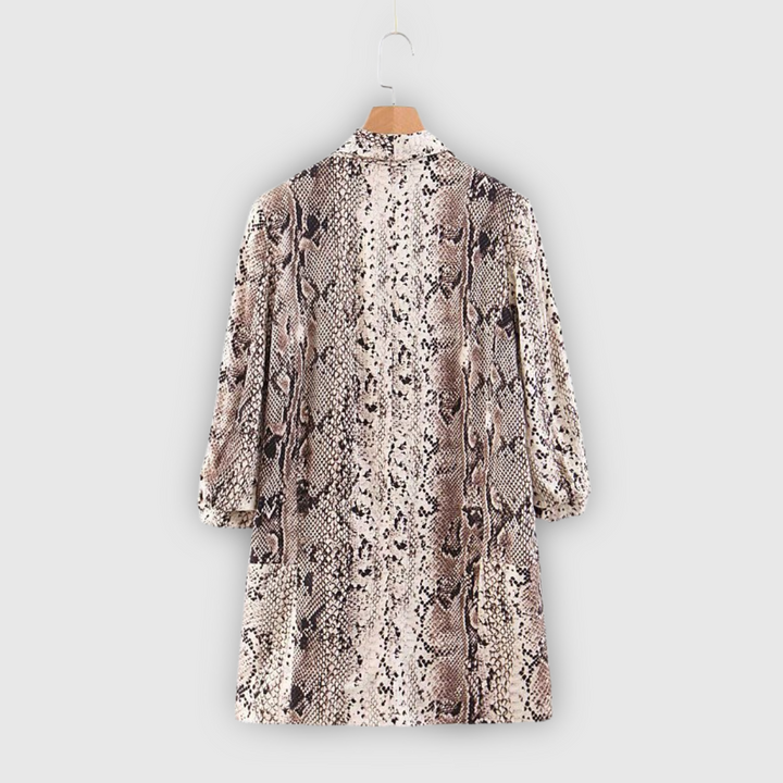 Snake print Blazer