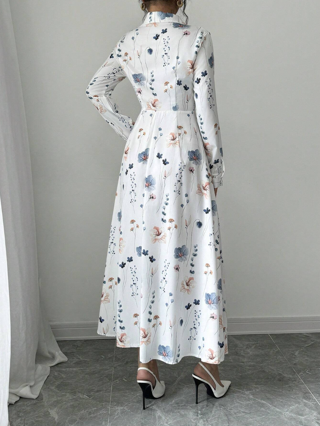 Print Long Dress