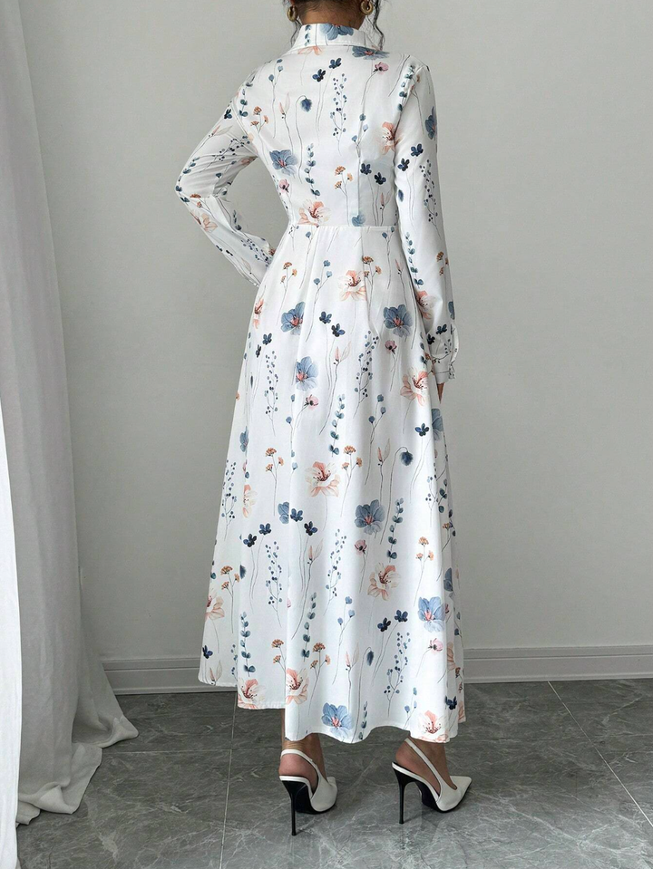 Print Long Dress