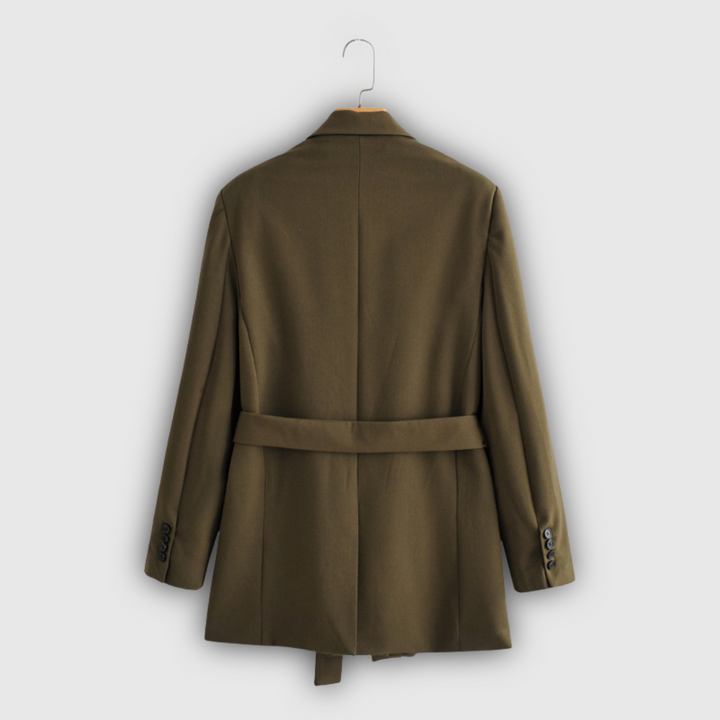 Green Blazer with Belt