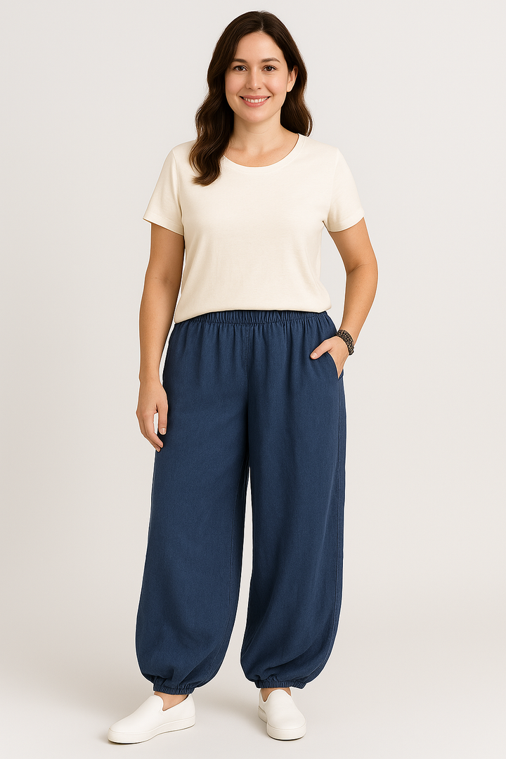 Linen Loose Trousers