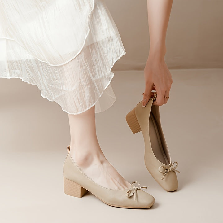 Bowknot High Heel Pumps