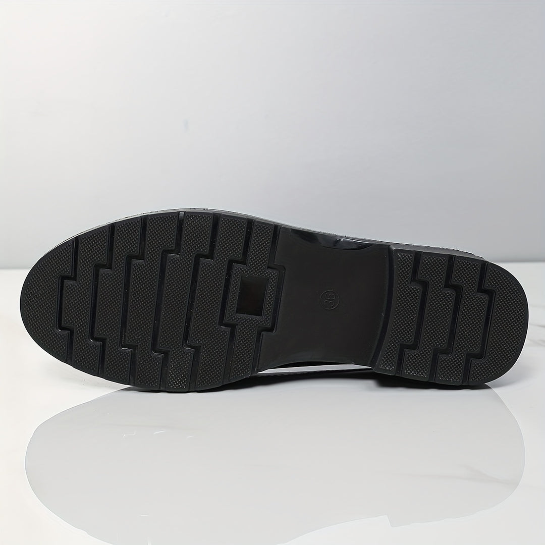 Round Toe Tassel Loafers