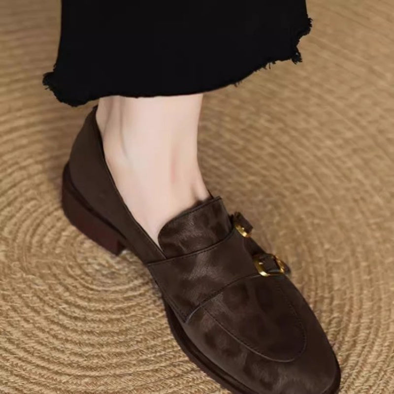 Buckle Penny Loafers