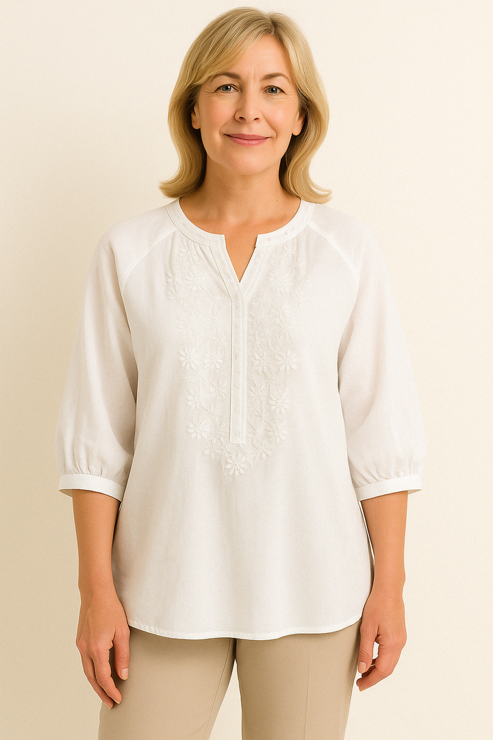 V-neck Blouse