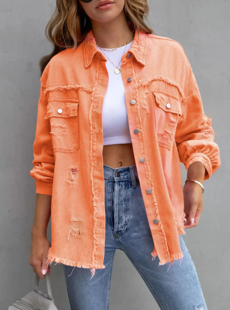 Single breasted Denim Jacket