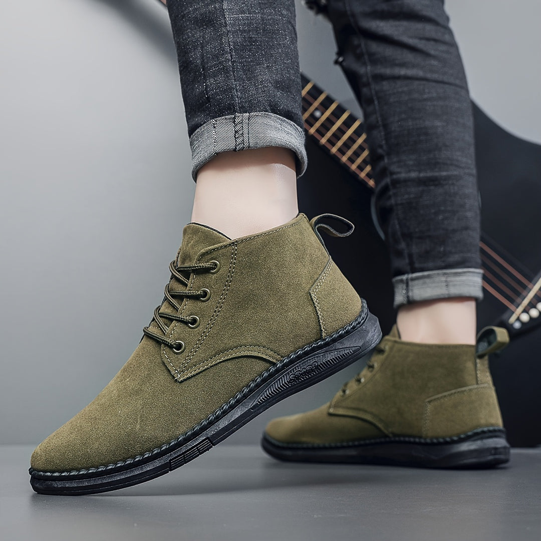 Low Top Lace-Up Boots