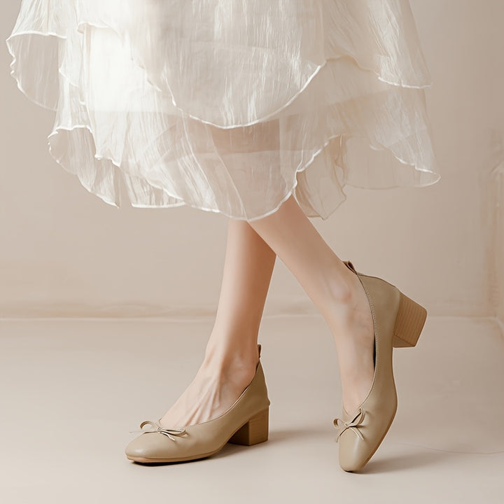 Bowknot High Heel Pumps