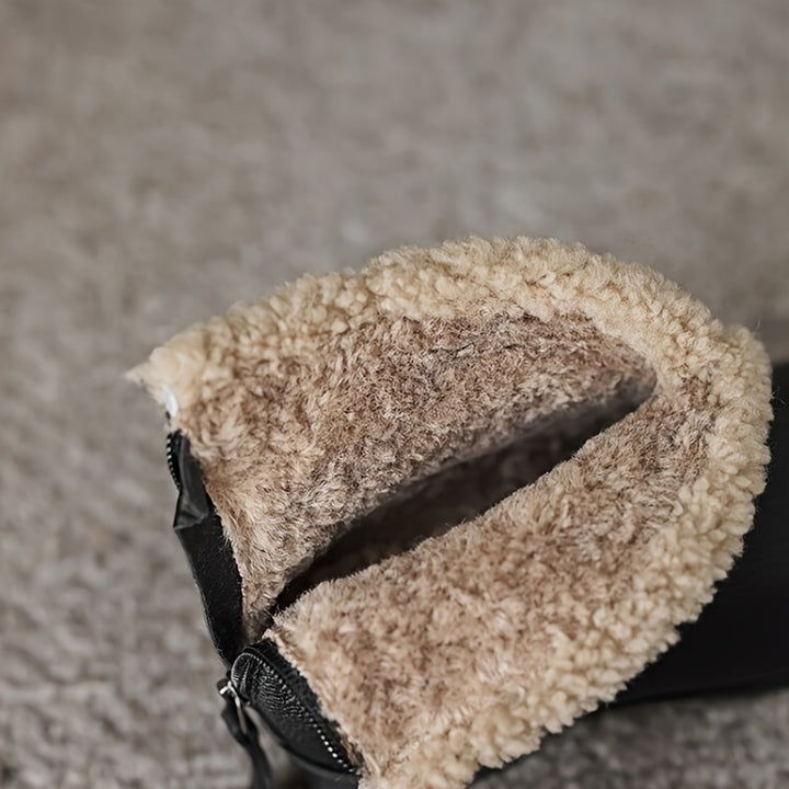 Women's Beige Pointed Toe Boots