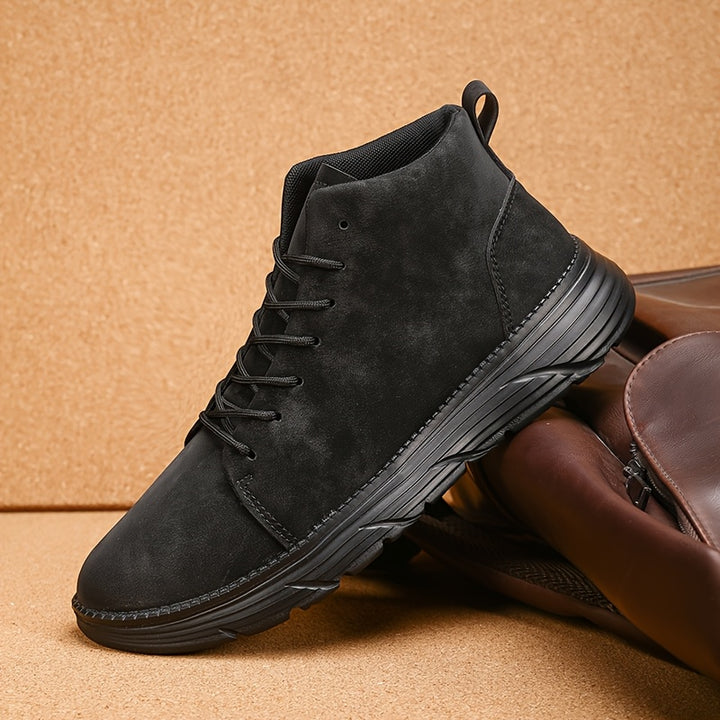 Casual Minimalist Short Boots