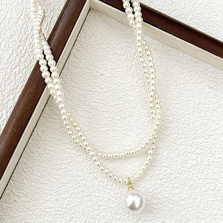 Women's Vintage Double Strand Necklace