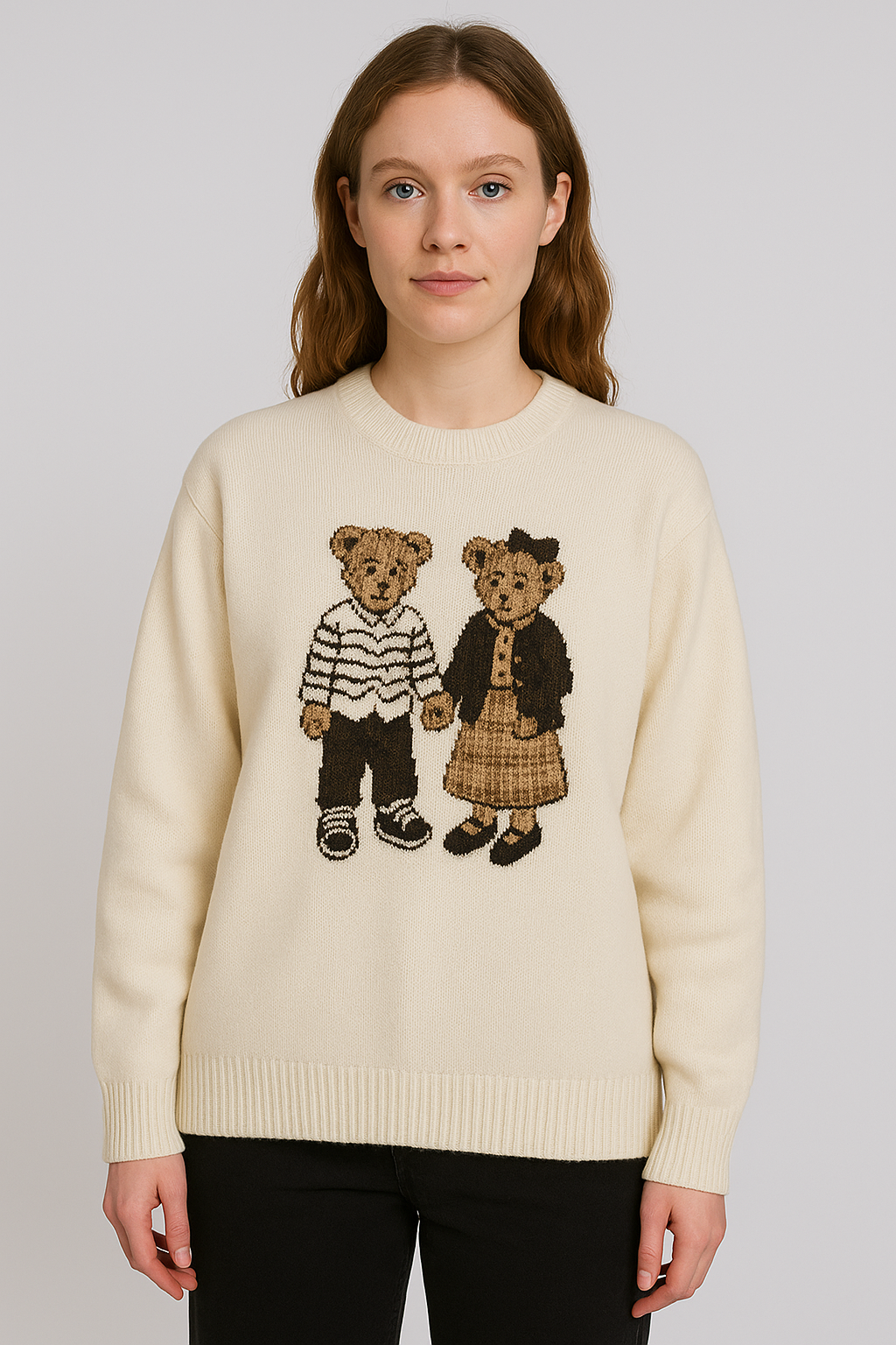 Jacquard Light Sweater