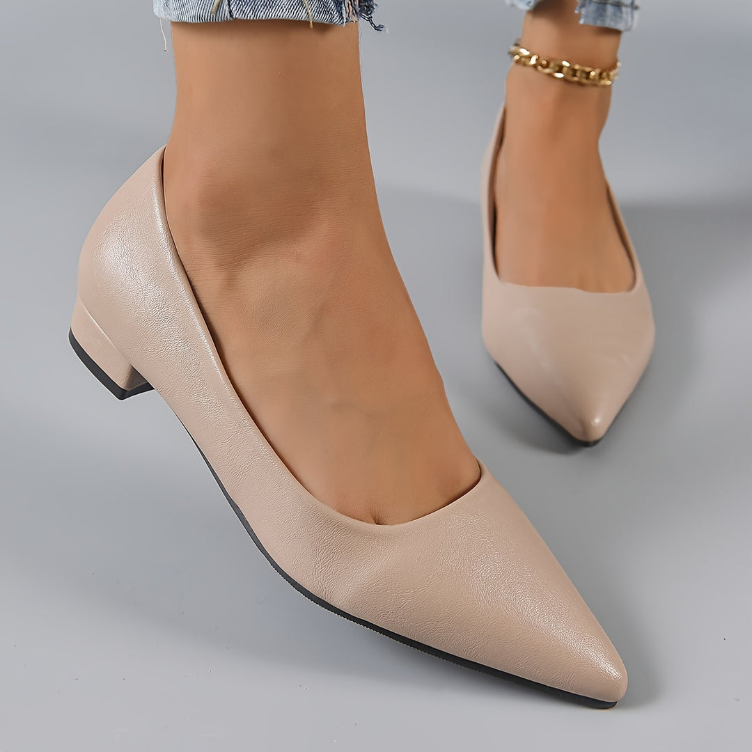 Classic Pointed Toe Flats