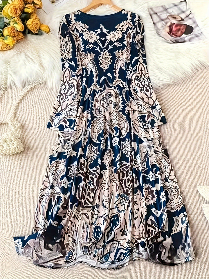 Vintage Long Sleeve Dress
