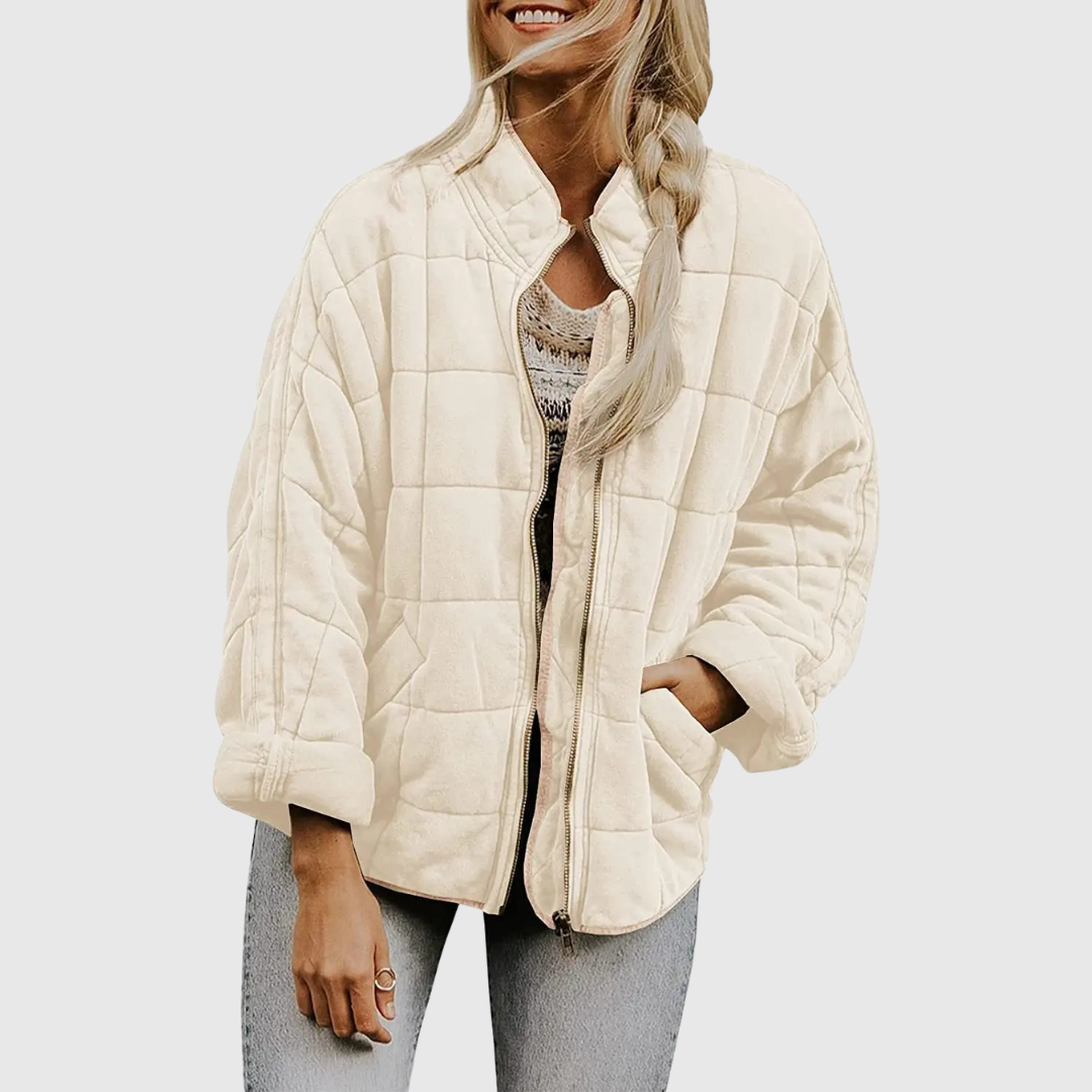 Zip Quilted Jacket