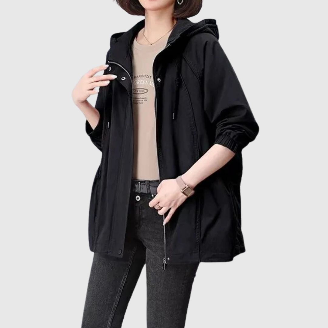 Summer Hooded Windbreaker