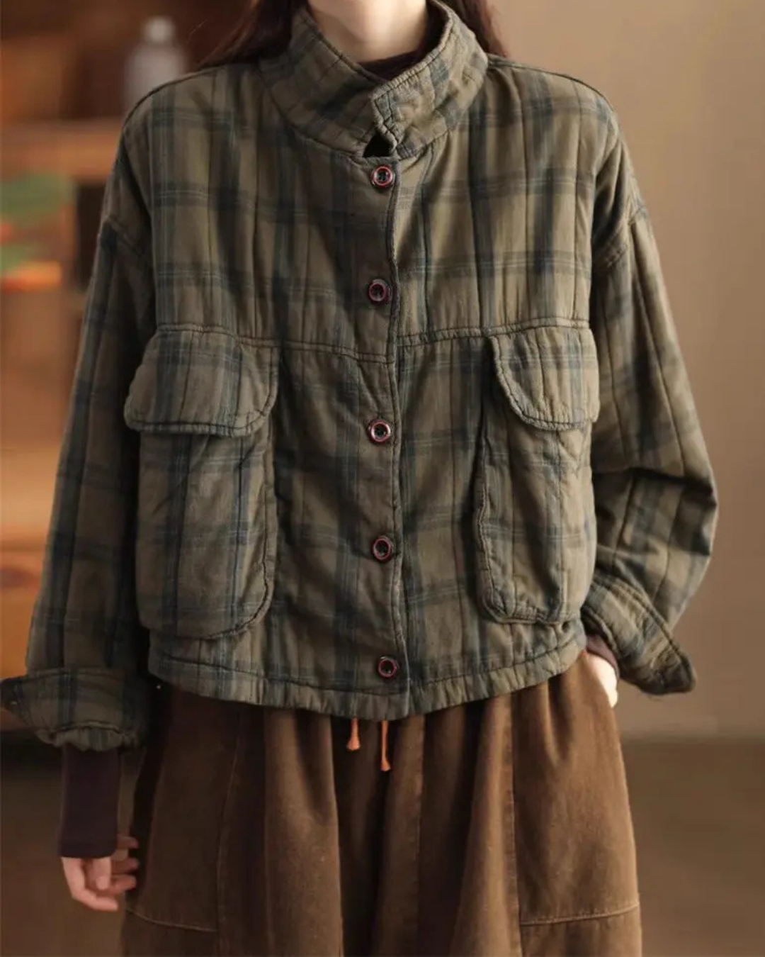 Large Size Vintage Coat