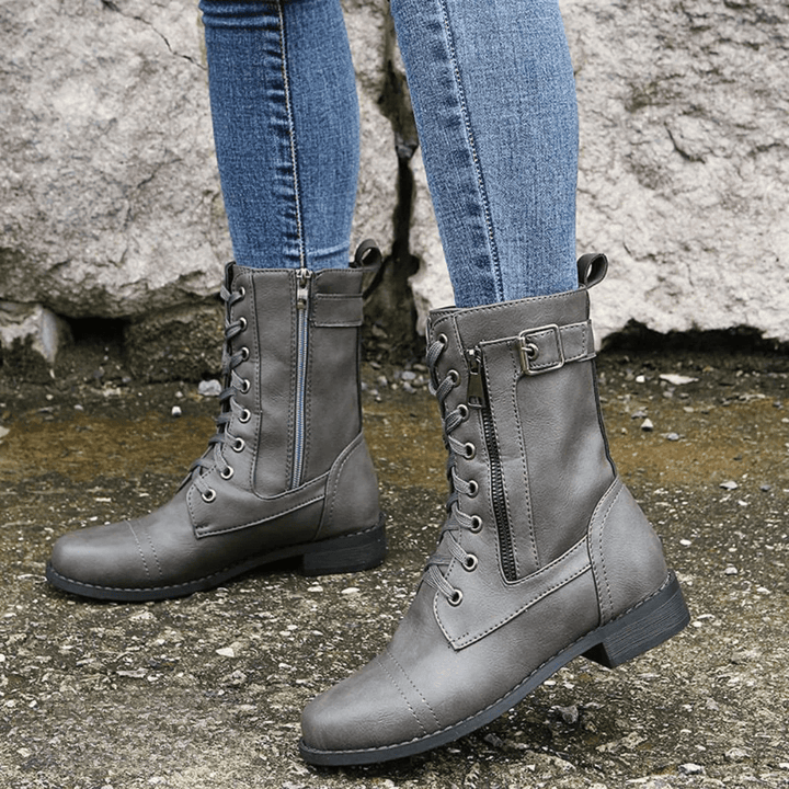 Zipped Ridge Boots