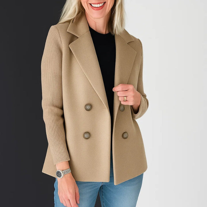 Double Breasted Blazer Coat