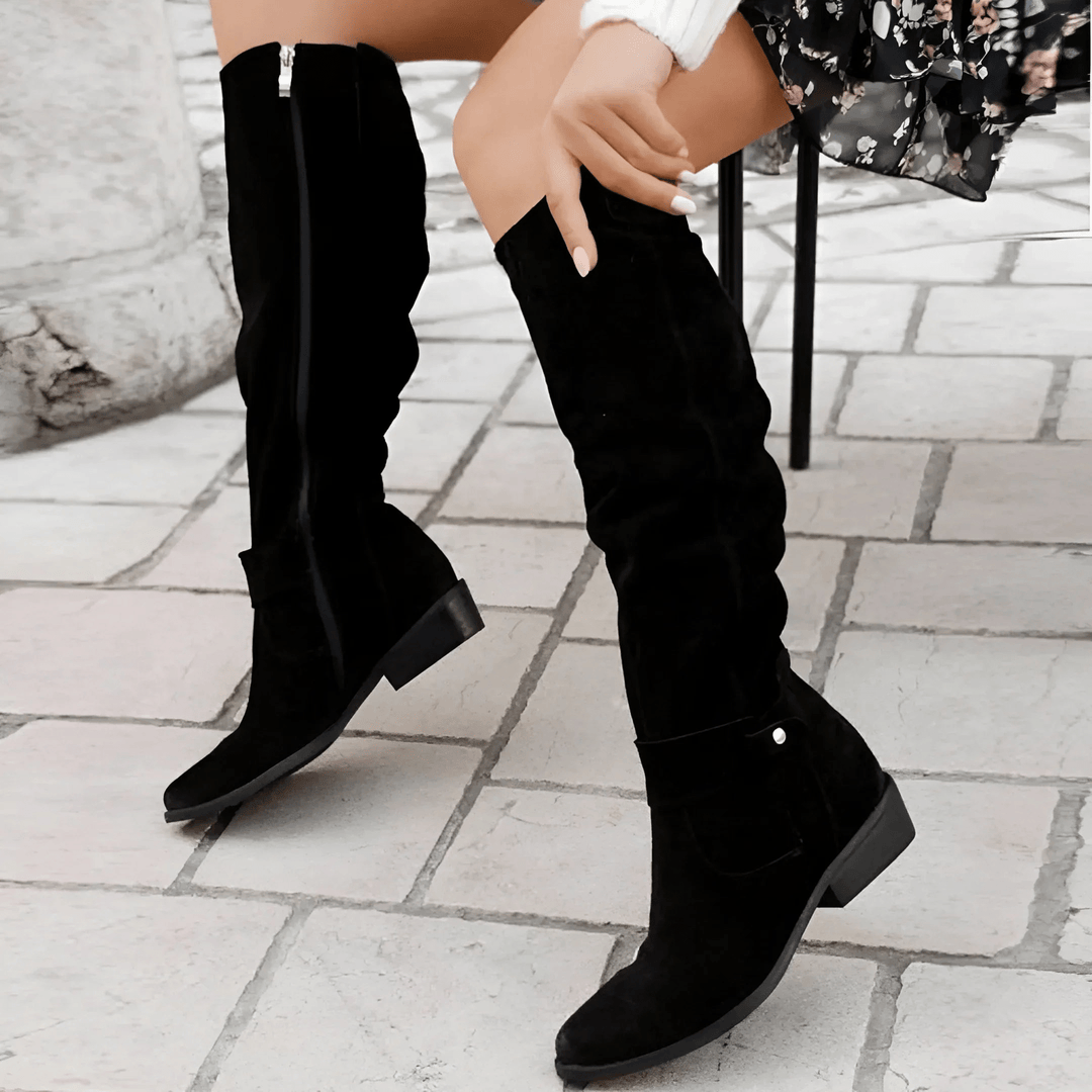 Knee High Western Boots