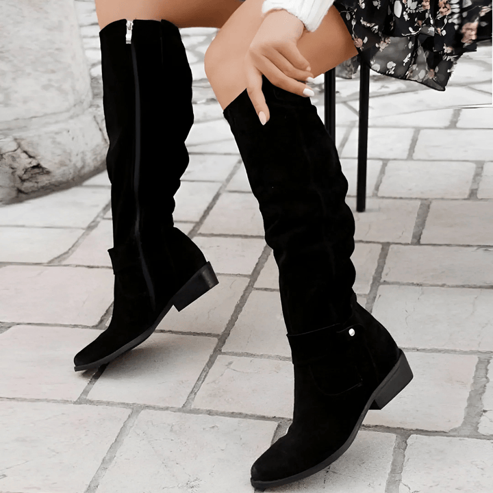 Knee High Western Boots