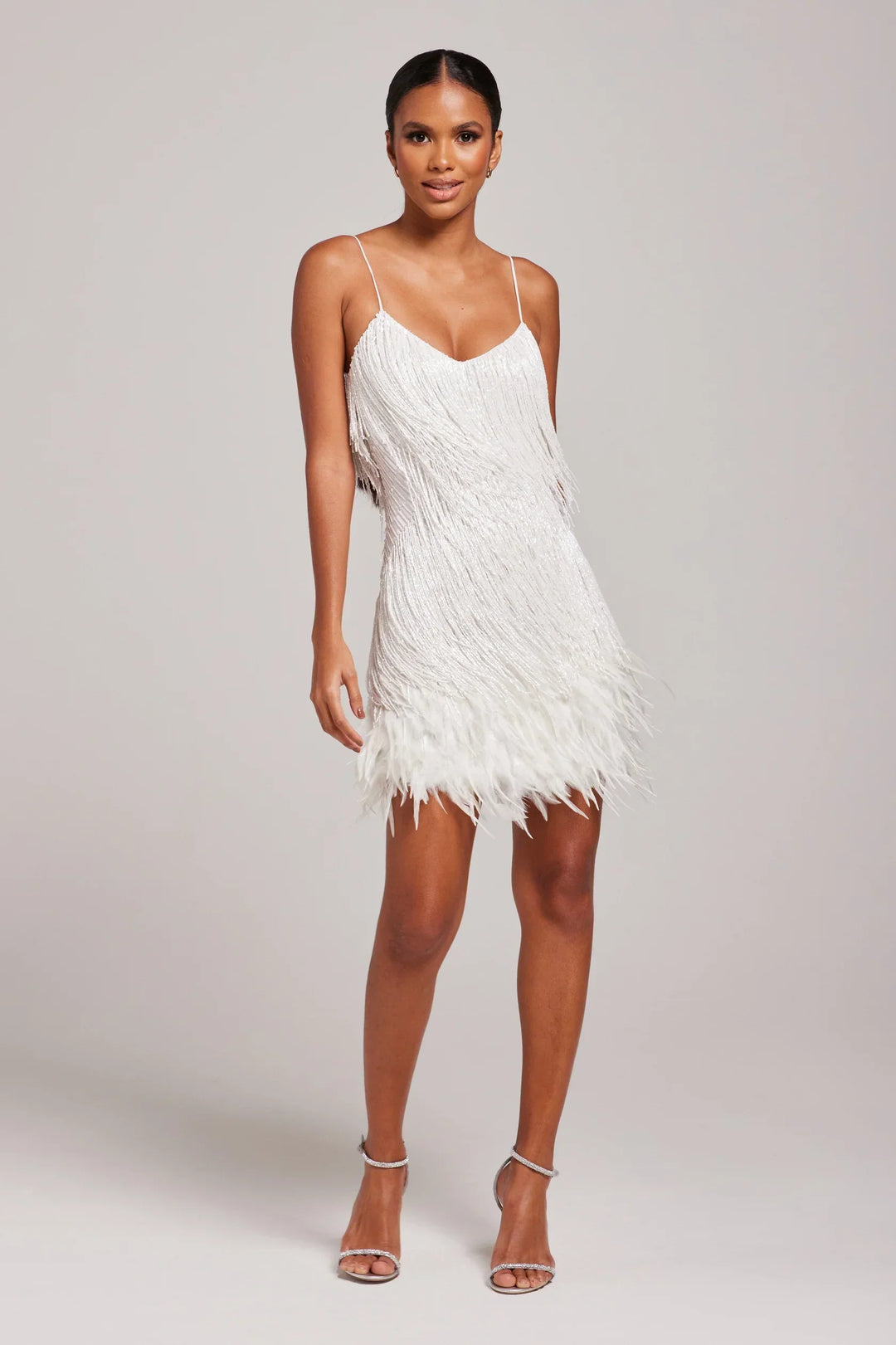 Feather Mini Dress