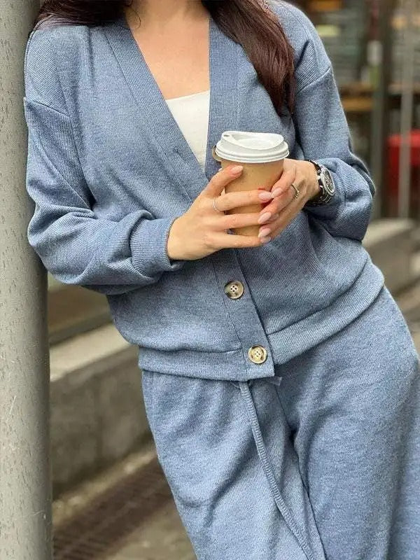 Cardigan Two-piece Set