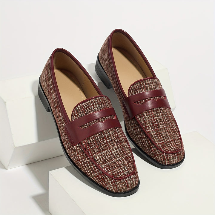 Square Toe Vintage Loafers