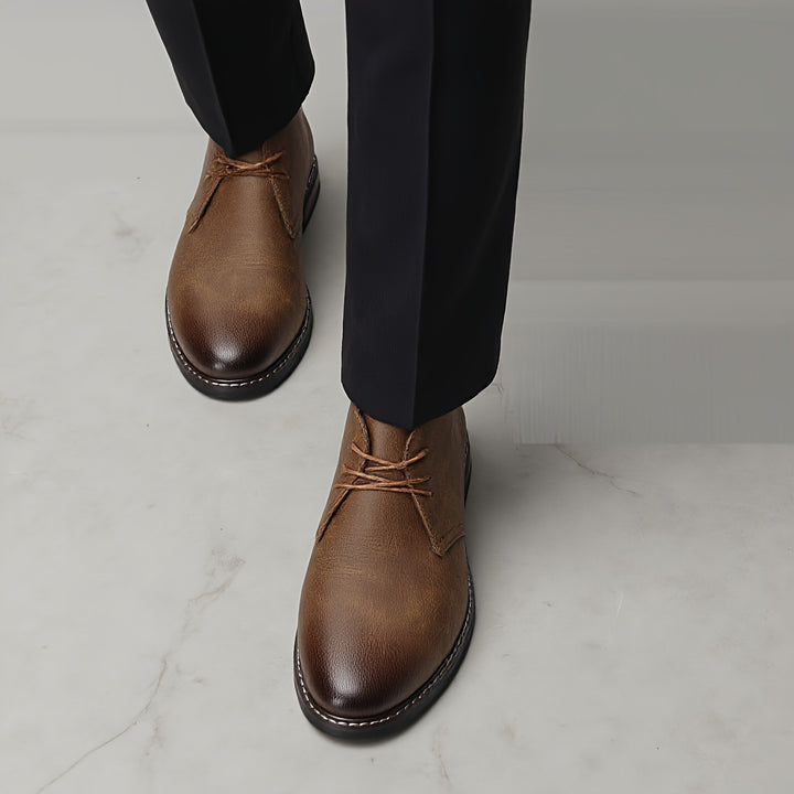 Vintage Solid Colour Ankle Boots