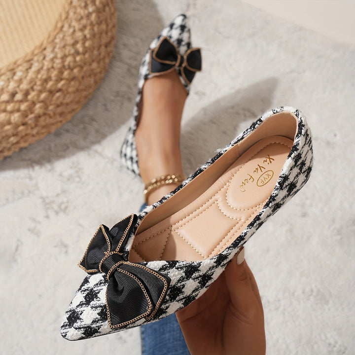 Bowknot Flat Shoes