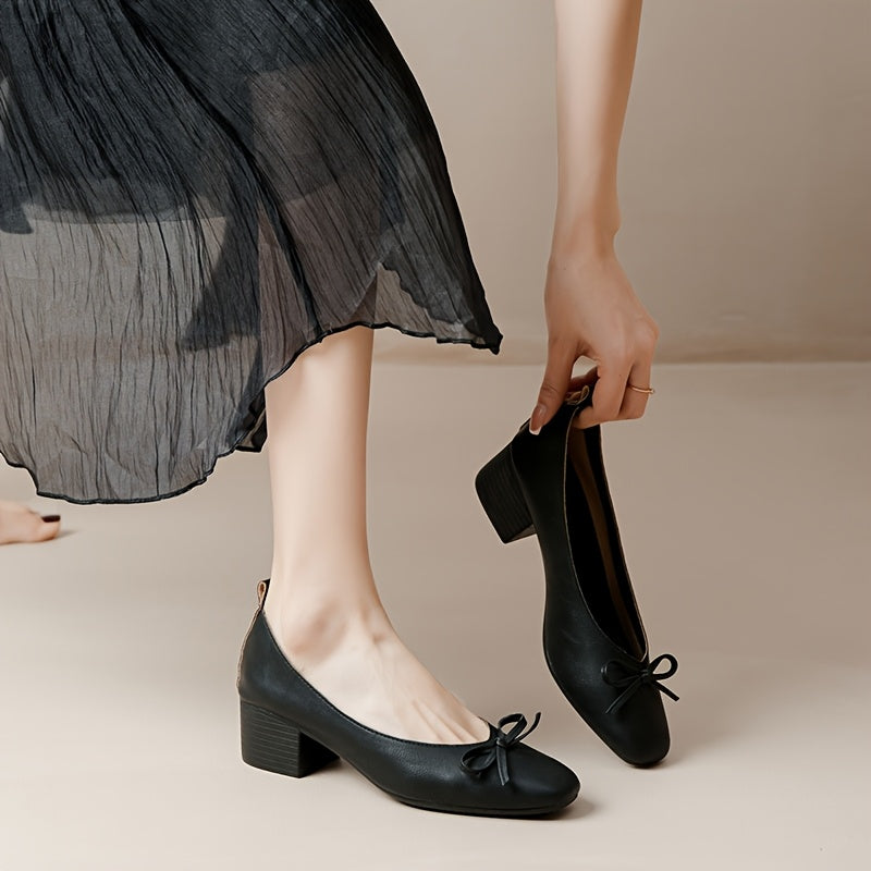 Bowknot High Heel Pumps