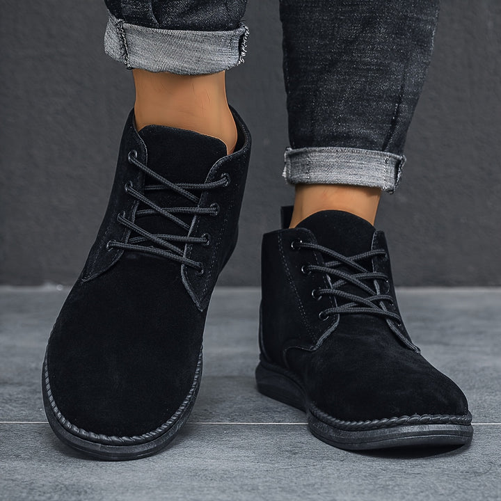 Low Top Lace-Up Boots