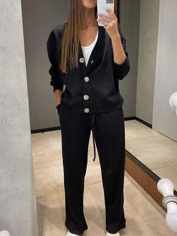 Cardigan Two-piece Set