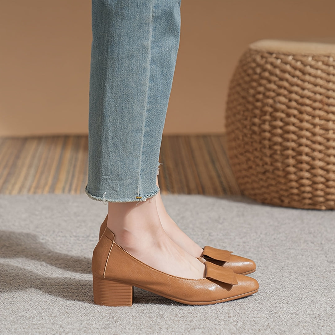 Retro High-Heel Shoes