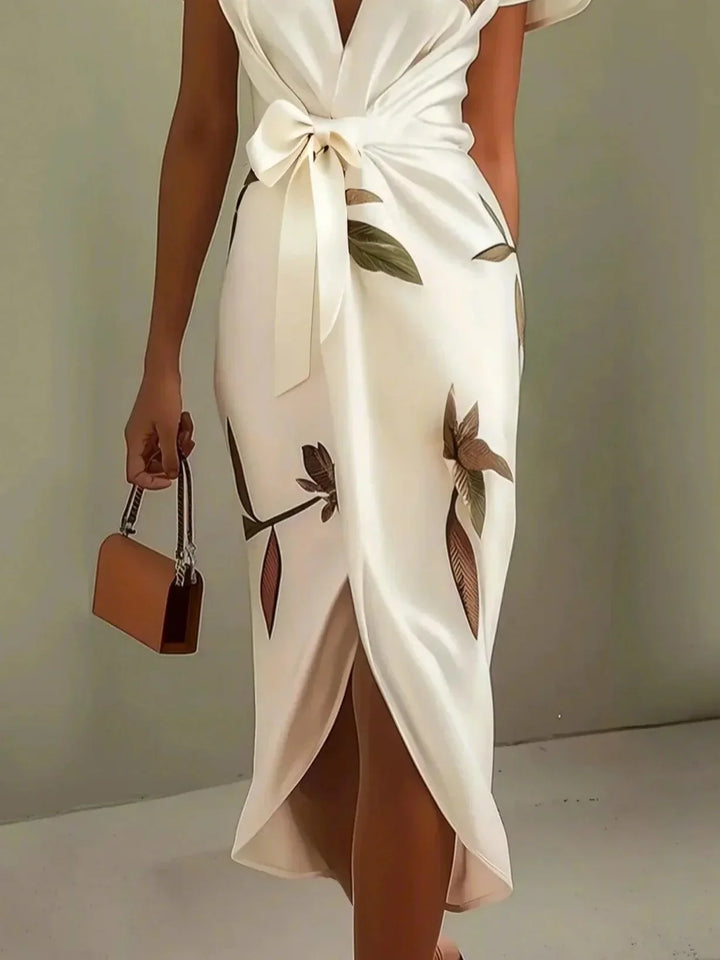 Elegant Light Wrap Dress