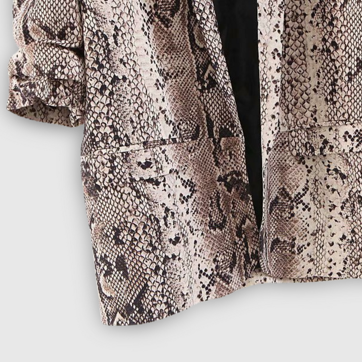 Snake print Blazer